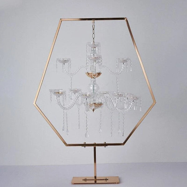 Acrylic Candelabra Wedding Centerpieces 5-Pack