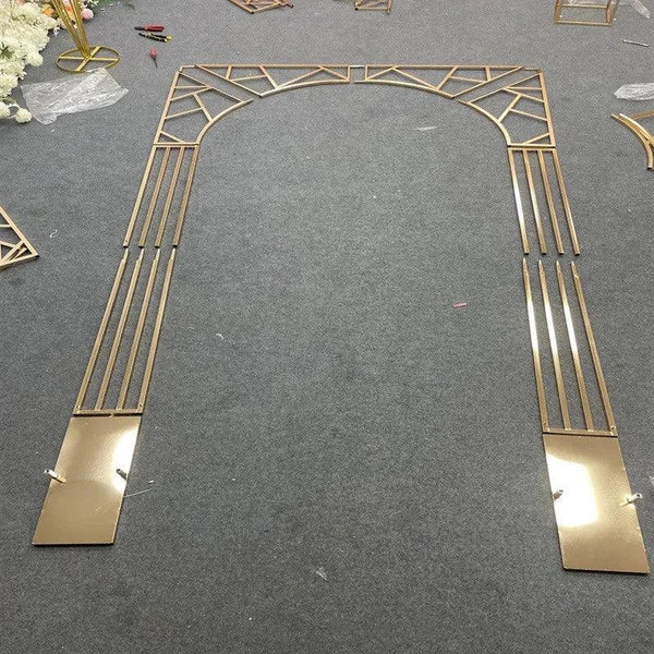 Geometric Arch Wedding Backdrop Decor Stand