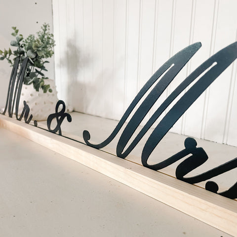 wedding sign