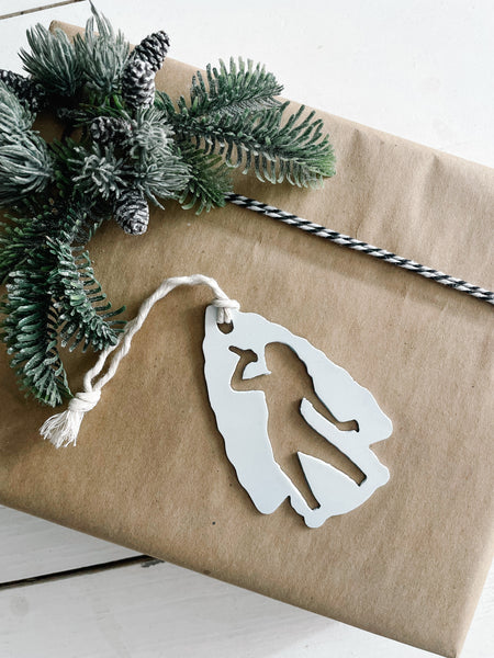 Swift Arrowhead Christmas Ornament | Multiple Color Options