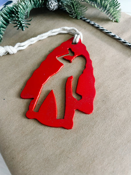 Swift Arrowhead Christmas Ornament | Multiple Color Options