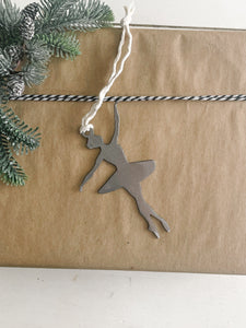 Ballerina Metal Ornament | Dancer