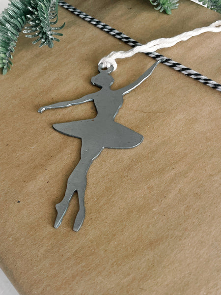 Ballerina Metal Ornament | Dancer