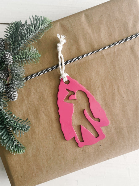 Swift Arrowhead Christmas Ornament | Multiple Color Options