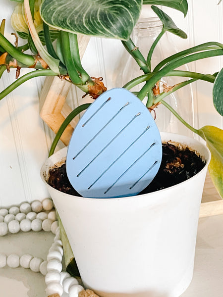 Easter Egg Plant Stake | Modern Easter Decor