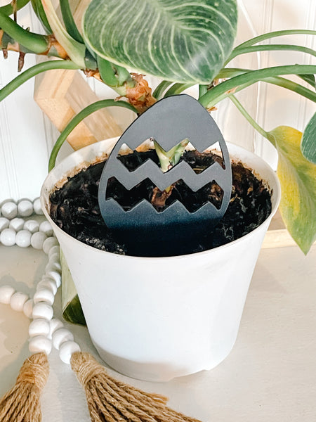 Easter Egg Plant Stake | Modern Easter Decor