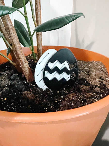 Easter Egg Plant Stake | Modern Easter Decor