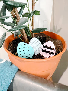 Easter Egg Plant Stake | Modern Easter Decor