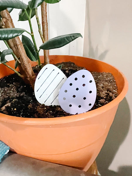 Easter Egg Plant Stake | Modern Easter Decor