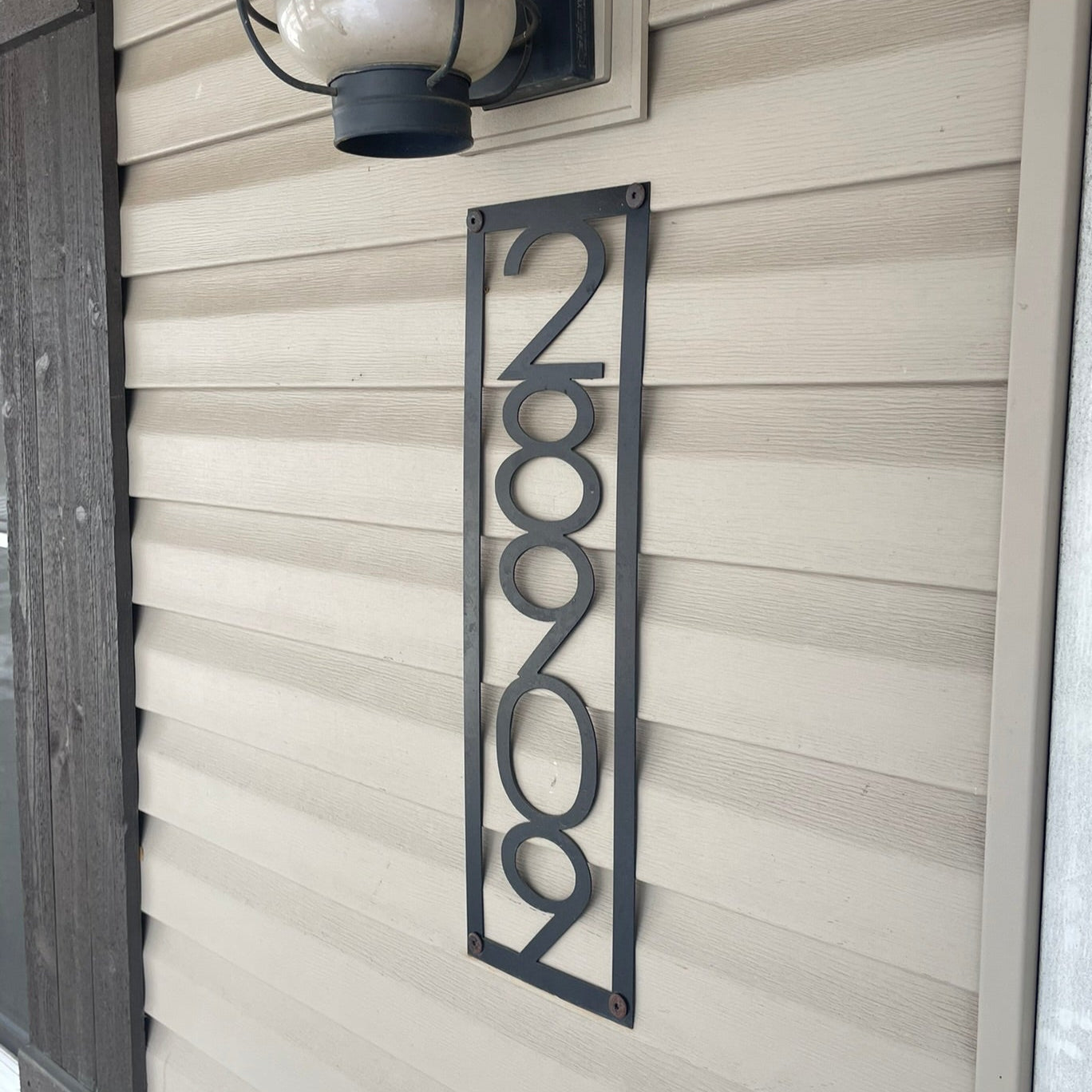 House Number sign