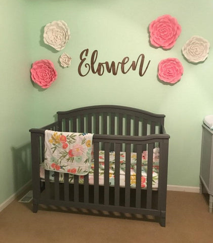 Personalized Custom Wood Name Sign - 27 Fonts