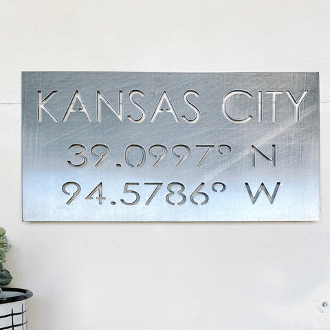 Kansas City Coordinates | Raw Steel