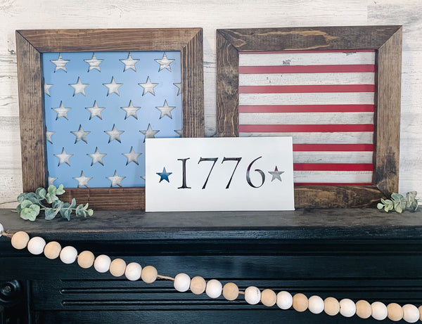 modern farmhouse 4th of july