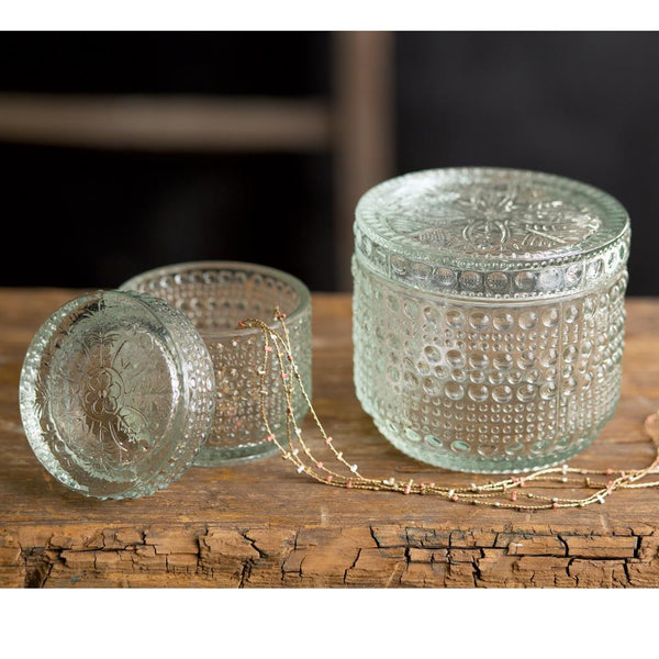 Decorative Glass Jar - Large