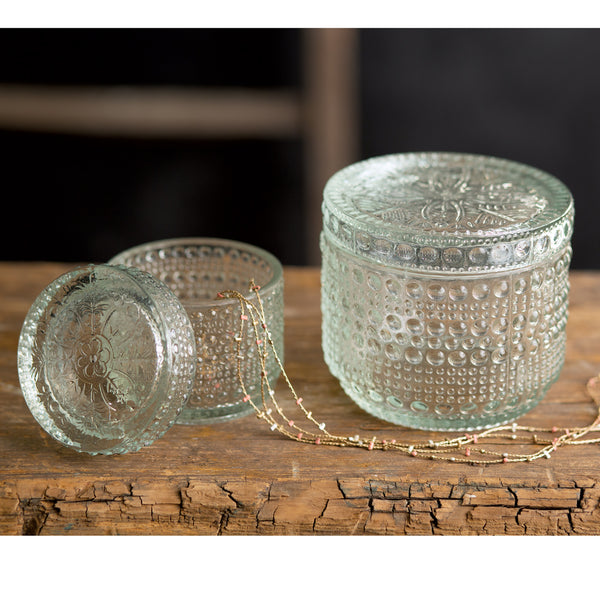 Decorative Glass Jar - Small