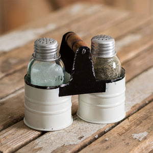 White Salt and Pepper Can Caddy  | IG Reel Special!
