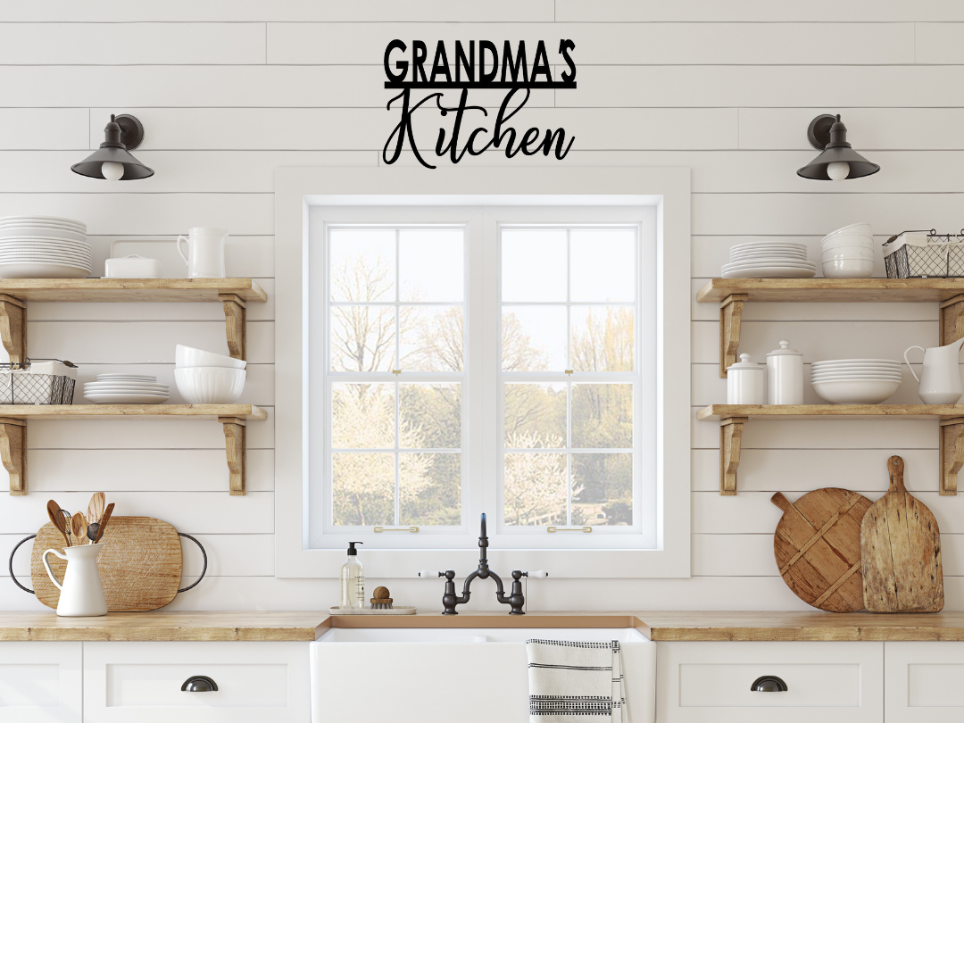 Custom Grandma's Kitchen Sign