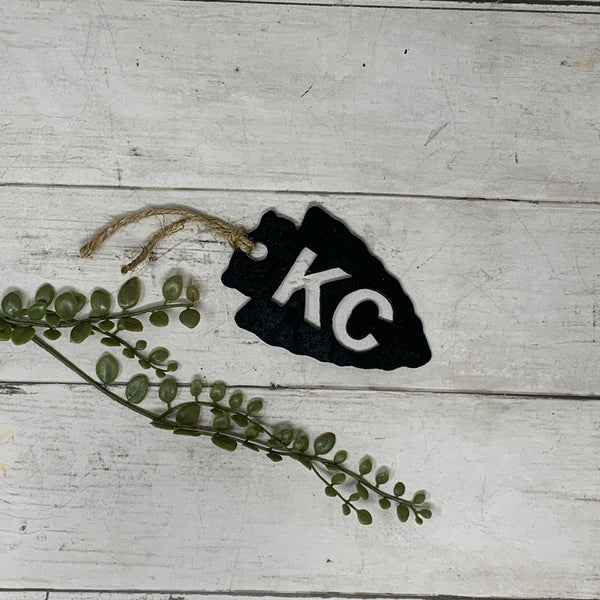 KC Arrowhead Garland Charm Ornament