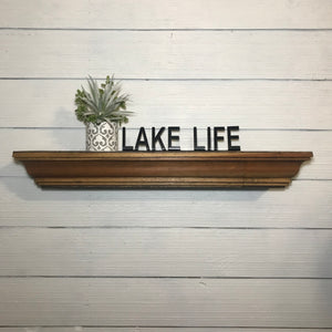 Shelf Words - Lake Life Themed