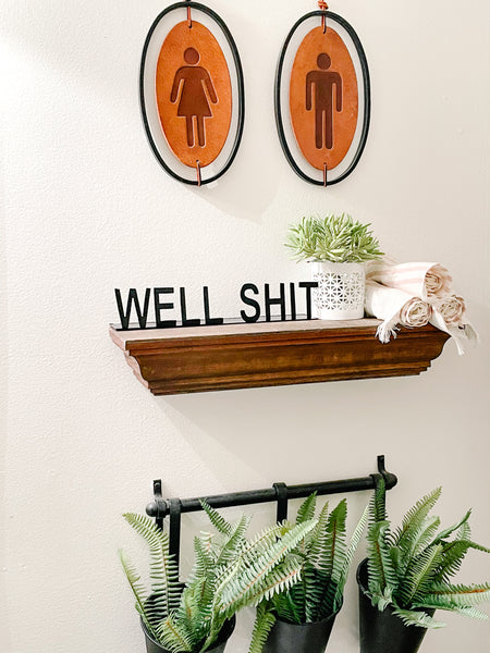Shelf Words - Bathroom