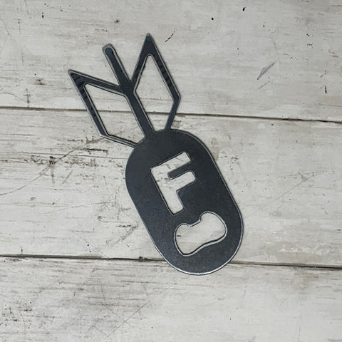 F-Bomb Metal Bottle Opener