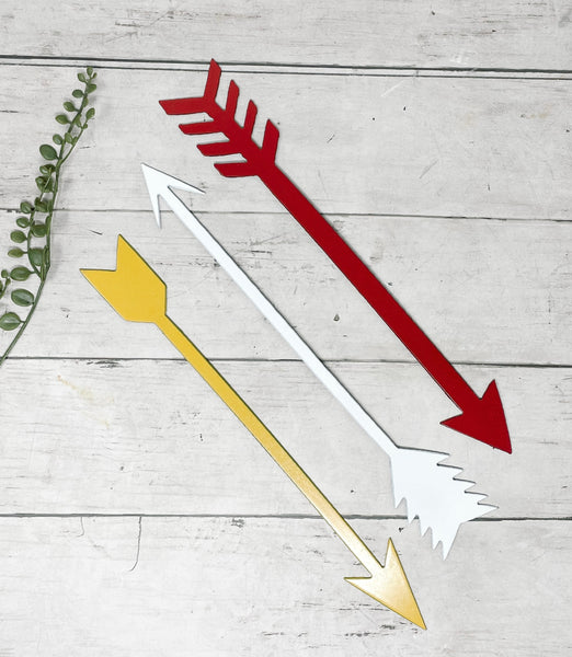 Bundle of Metal Arrows | KC Chiefs Decor | Set of 3