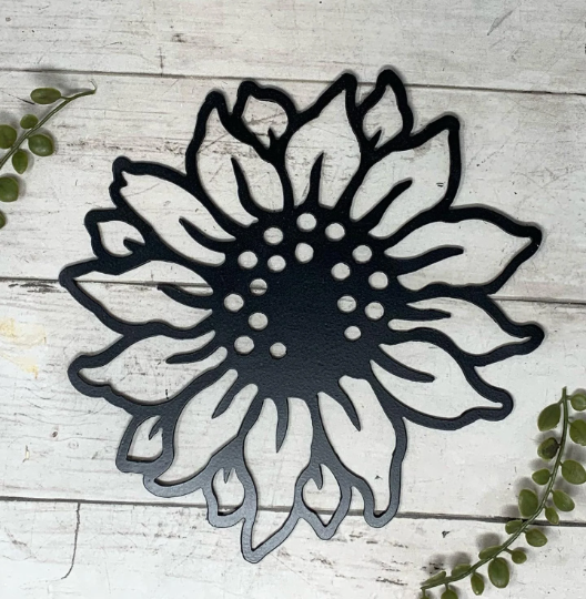 Sunflower Metal Cutout