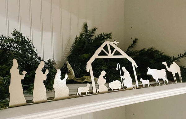 Metal Nativity Scene | One Piece