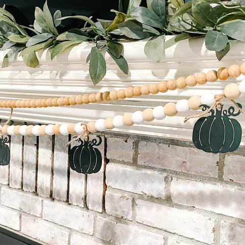Pumpkin Garland Charm | Fall Accessories