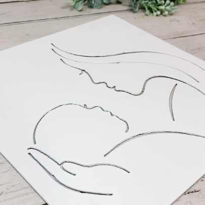 modern nursery sign