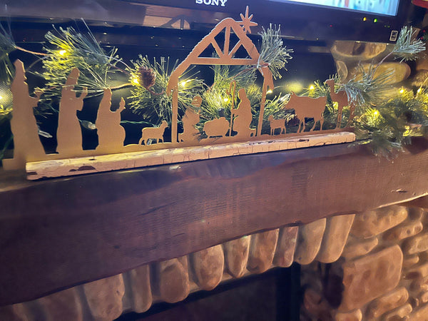 Metal Nativity Scene | One Piece